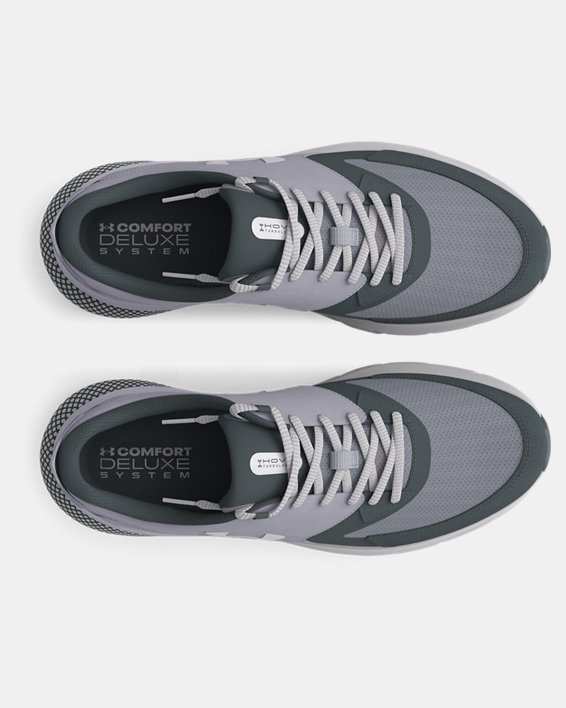 Men's UA HOVR™ Turbulence Running Shoes, Gray, pdpMainDesktop image number 2